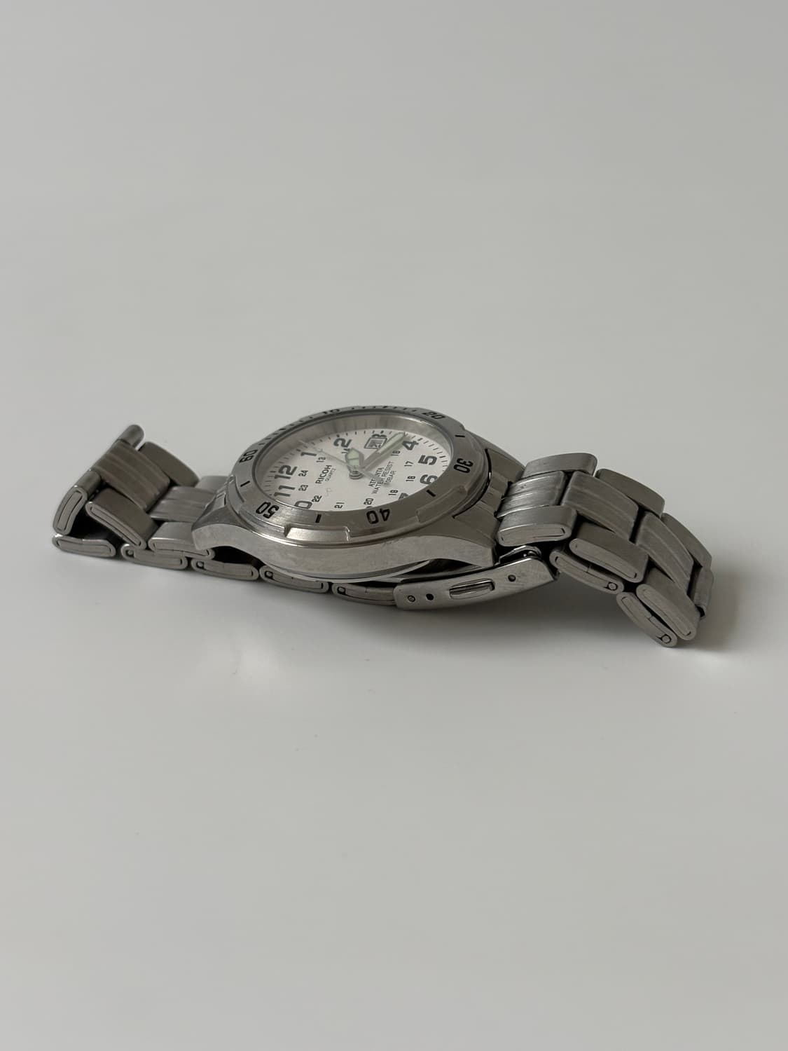 1990s Atranta Arabic Index Silver Quartz 상품이미지6