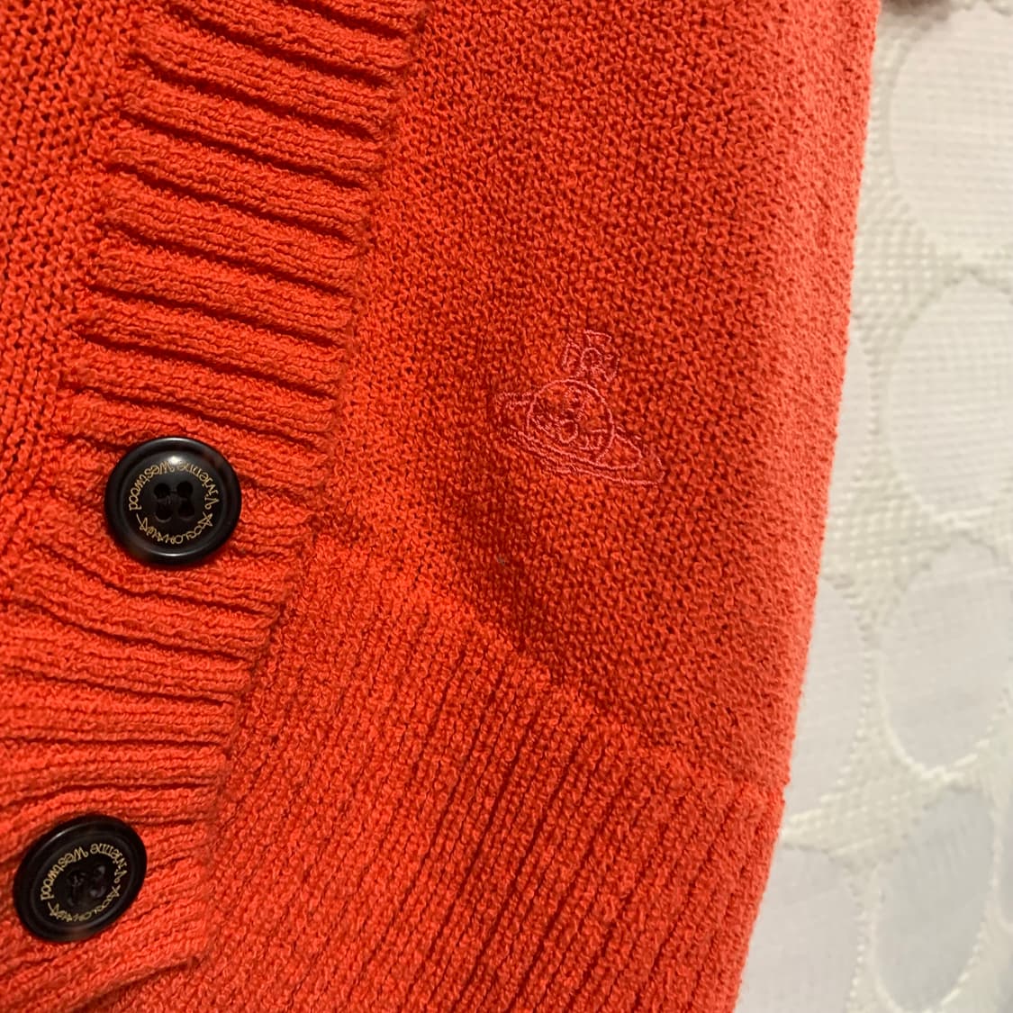 비비안 웨스트우드 레드 니트 반팔 상품이미지7