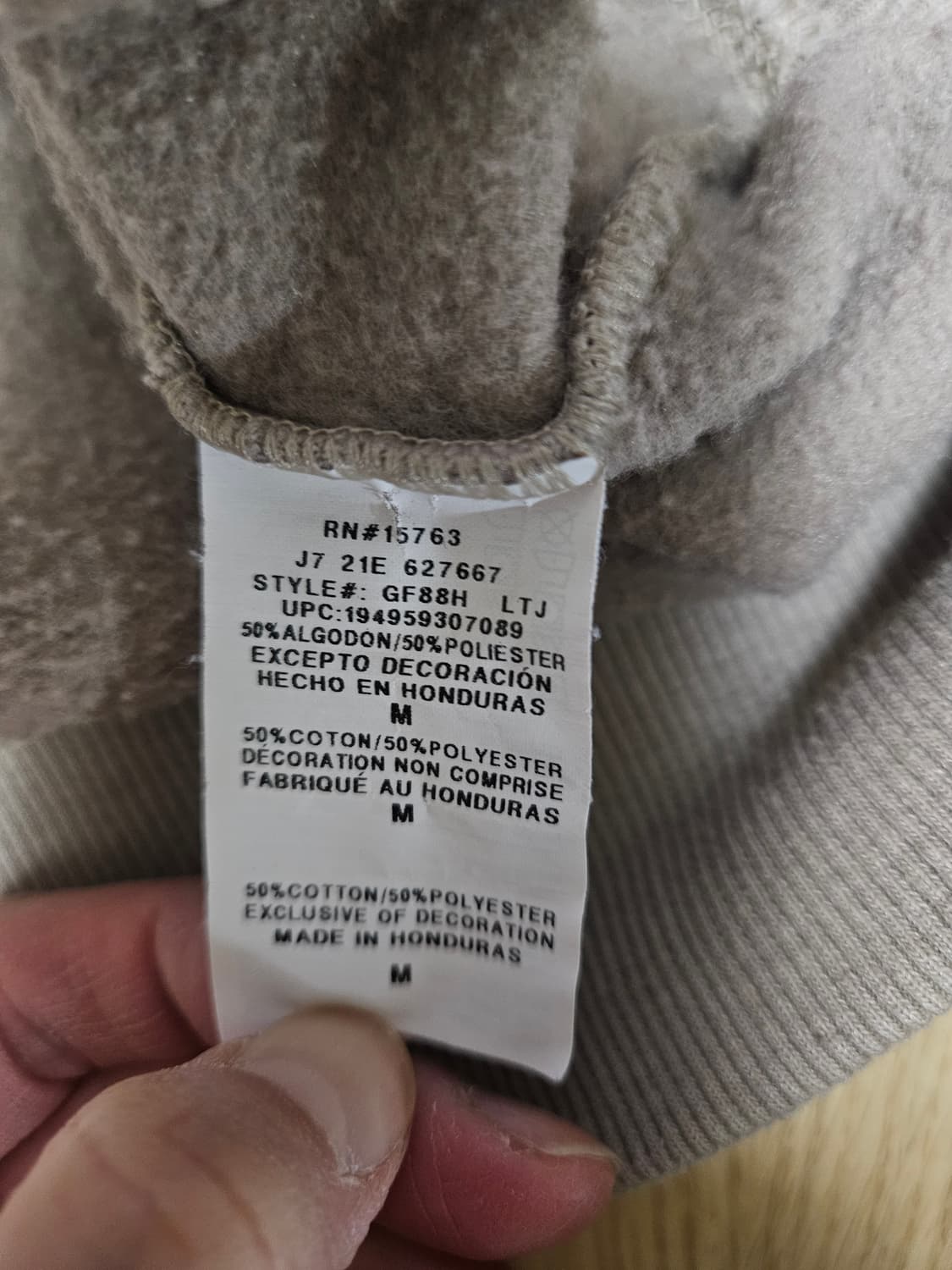 챔피온기모맨투맨 M 상품이미지7