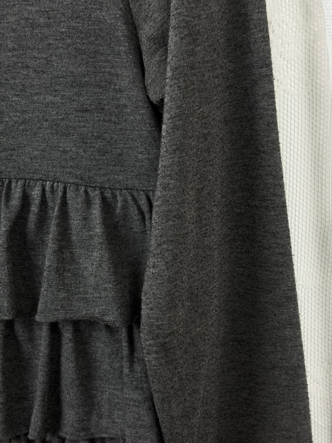 Cancan Tiered Hoodie Zip-Up 상품이미지4