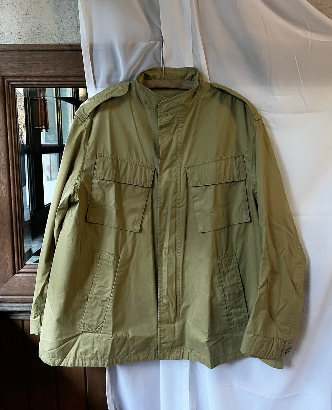 DRAWER cotton military jacket 상품이미지5