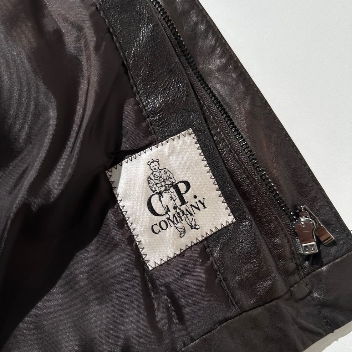 CP컴퍼니 램스킨 레더 싱글 자켓 상품이미지9