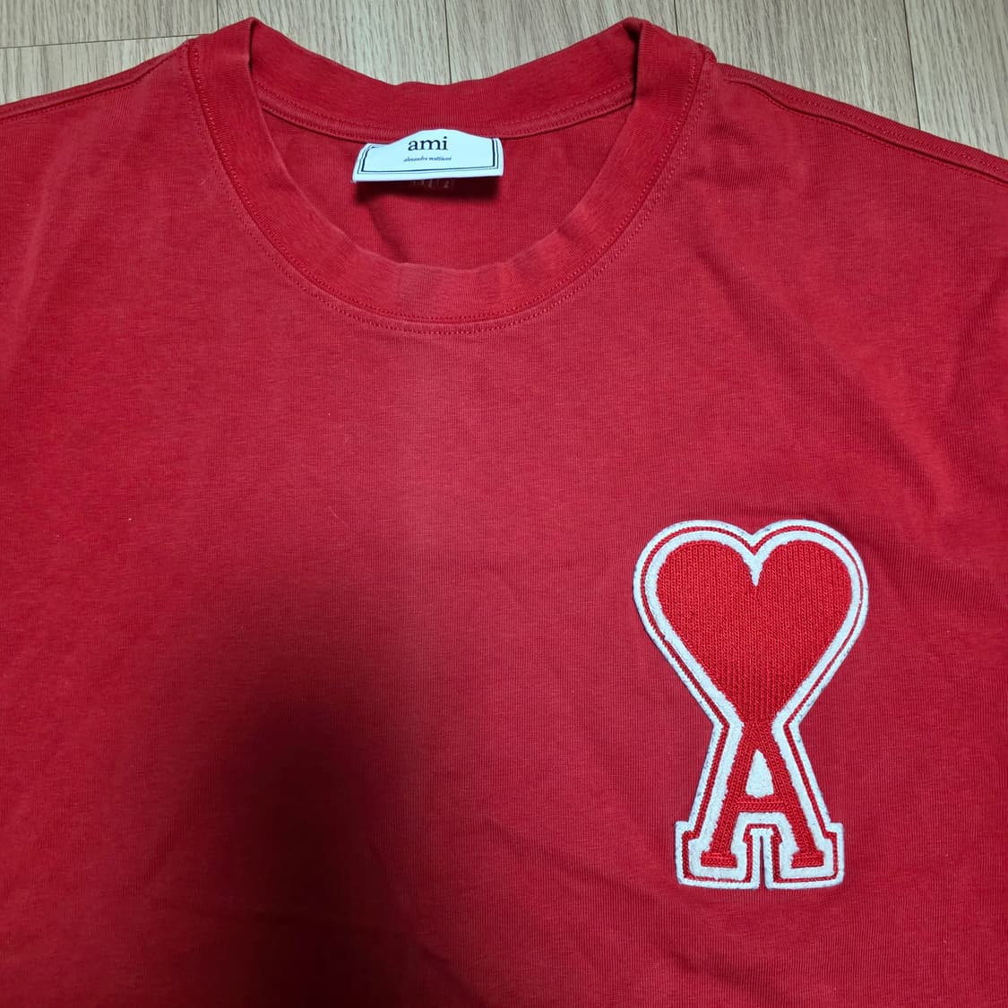 XL) 아미 빅하트 로고 오버핏 반팔티 /A20HJ137 상품이미지2