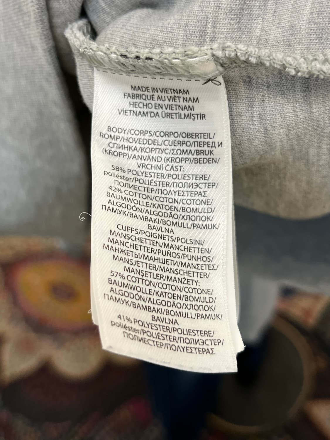 폴로 랄프 로렌 포니 로고 후드티 그레이 상품이미지9