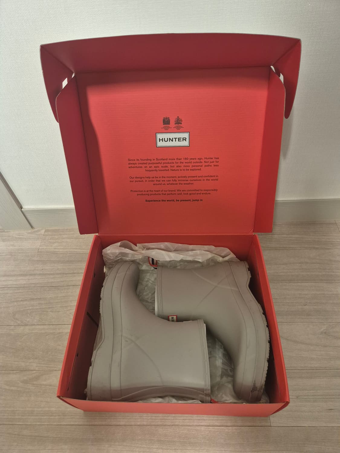 [280] 헌터 플레이 숏 레인부츠 상품이미지1