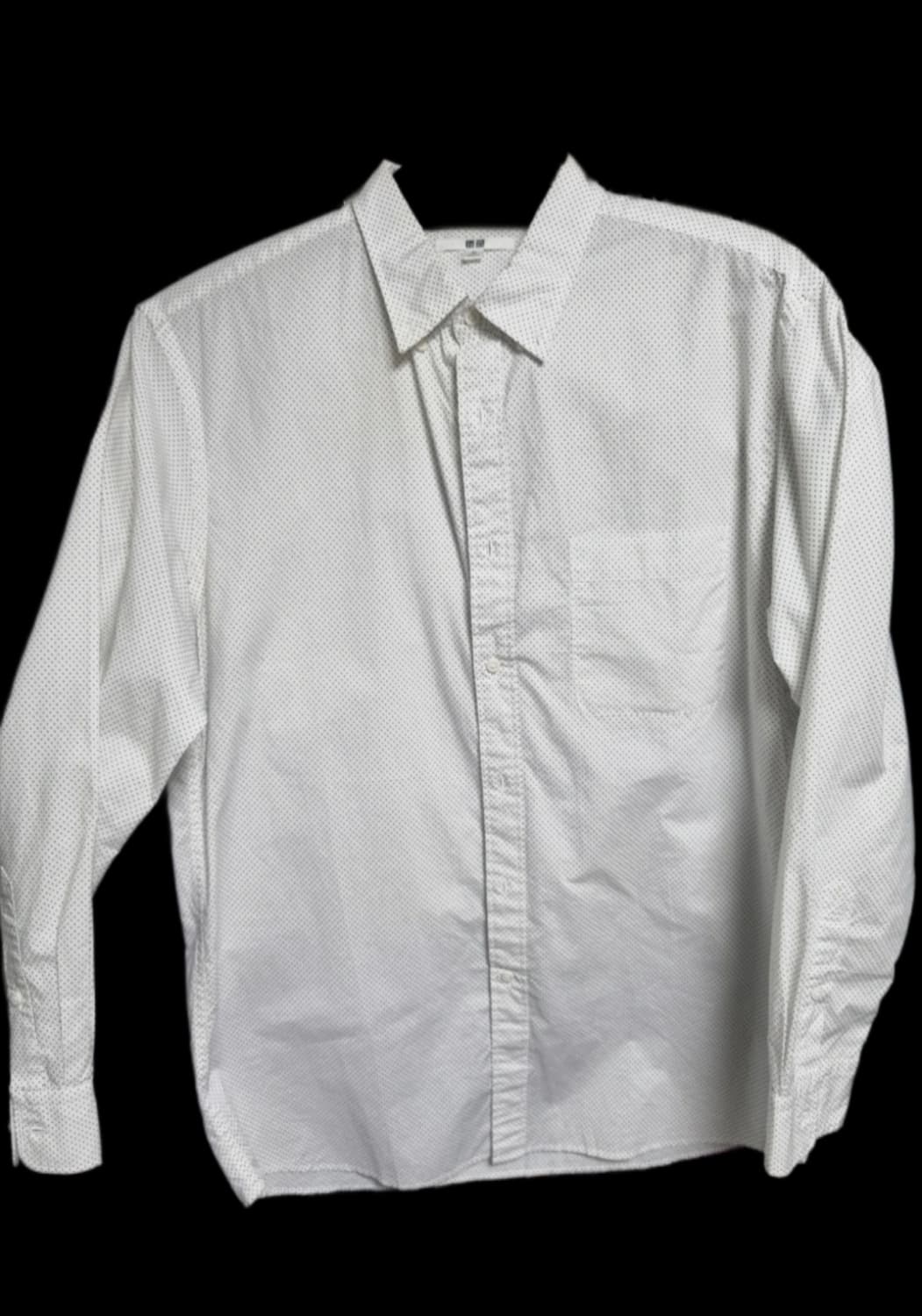 유니클로 땡땡이 도트 셔츠 XL 105
 상품이미지1