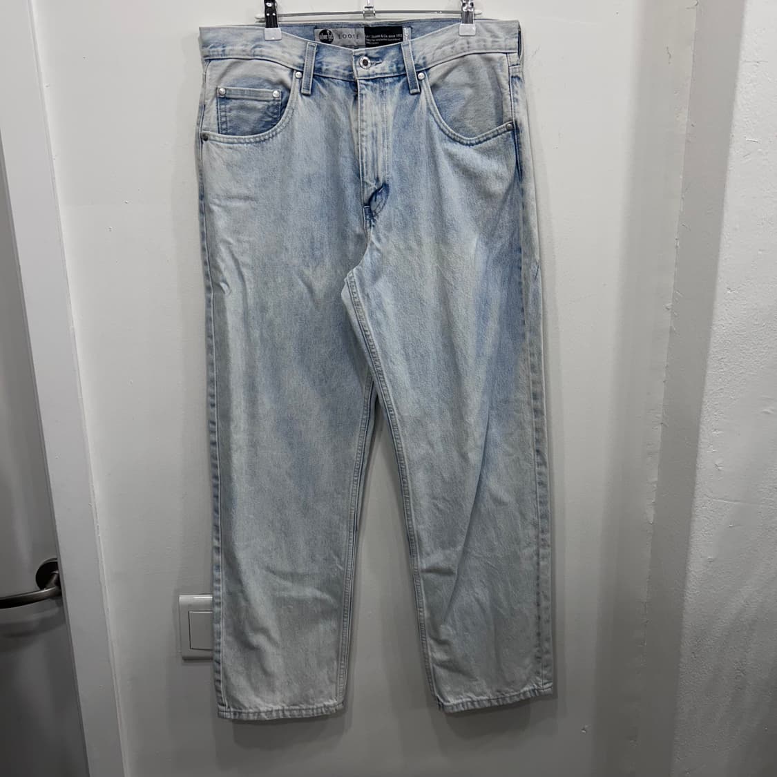 리바이스 실버탭 루즈핏 연청 데님팬츠 상품이미지2
