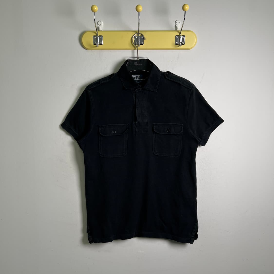 폴로 랄프로렌 밀리터리 견장 투포켓 반팔 폴로 셔츠 XS 상품이미지2