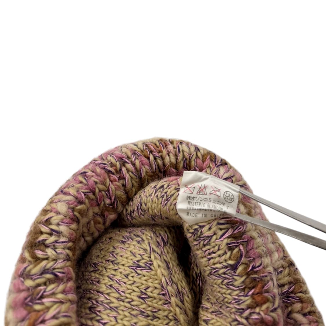 히스테릭글래머 울블렌드 폼폼 비니 멀티 상품이미지8