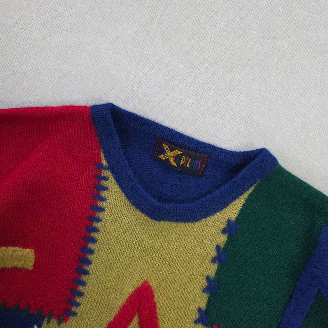 [실측] 빈티지 울100 니트 스웨터 0213J 상품이미지2