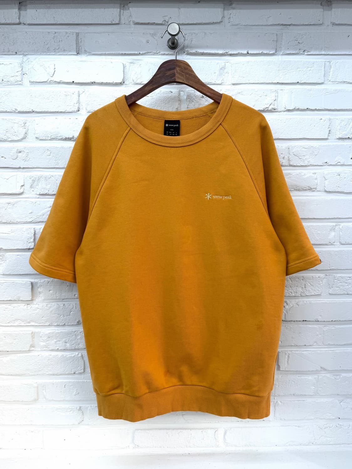 스노우피크 옐로우 반팔티 상품이미지3