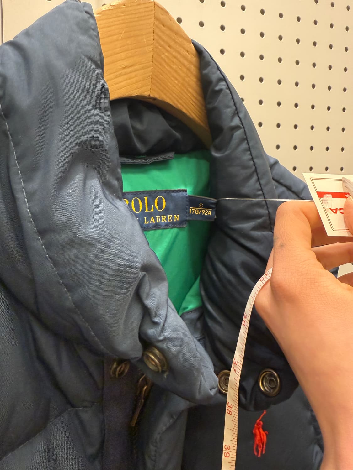 폴로 랄프로렌 네이비 덕다운 패딩조끼 U769 상품이미지4