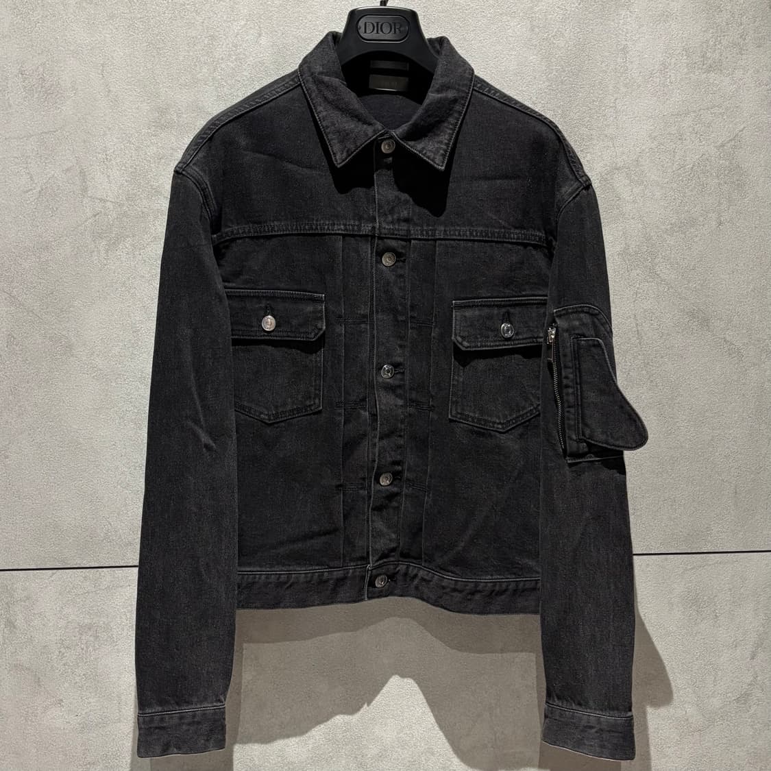 48/디올 흑청 데님 자켓 상품이미지1