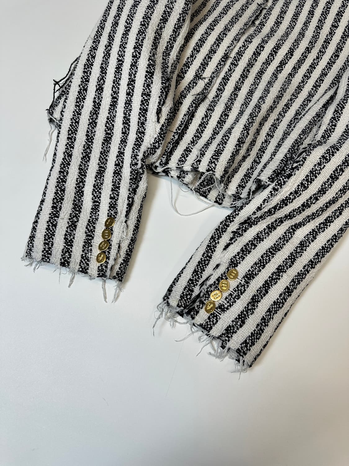 EENK  잉크 트위드 스트라이프 자켓 (44-66) 상품이미지6