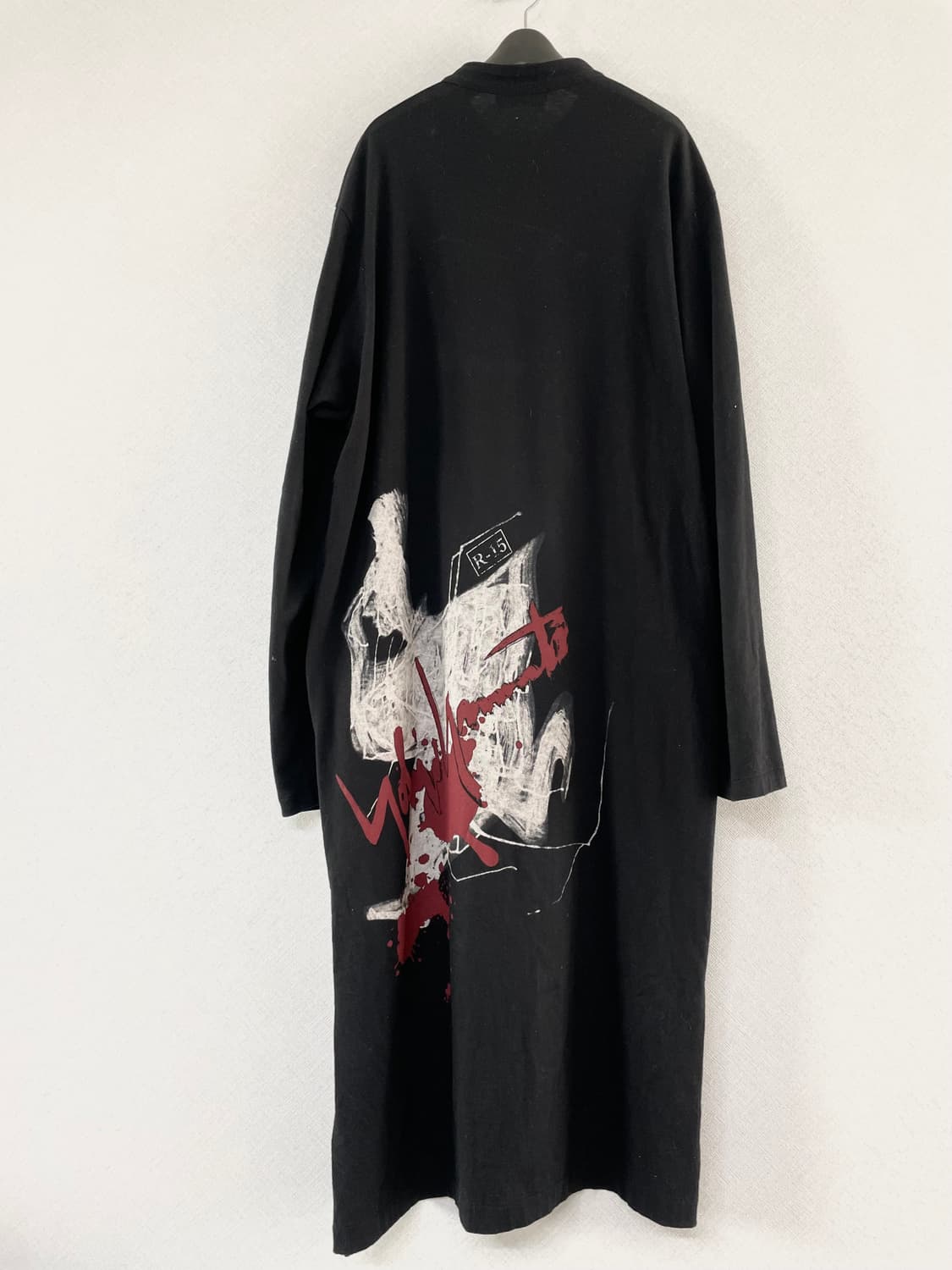 요지 야마모토/17aw 프린팅 롱셔츠/3 상품이미지1