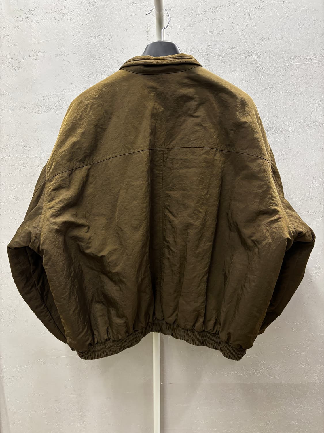 이에이 IEY 와이어 카라 오버사이즈 점퍼 카키 M 상품이미지6