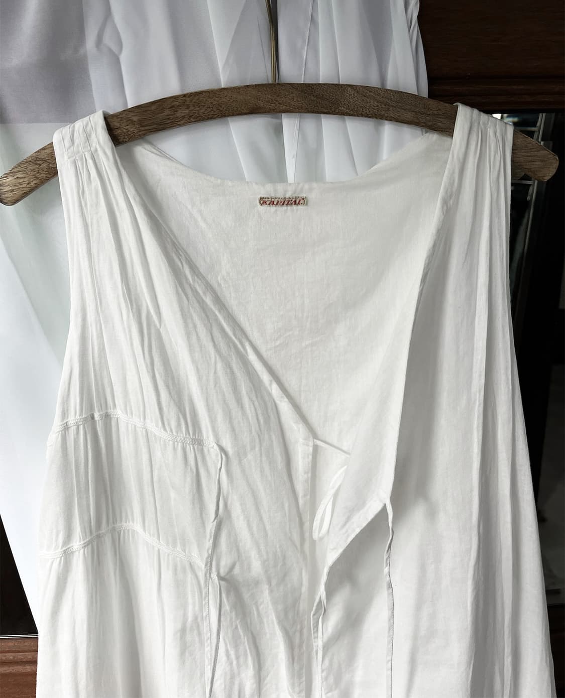 KAPITAL cotton wrap dress 상품이미지5