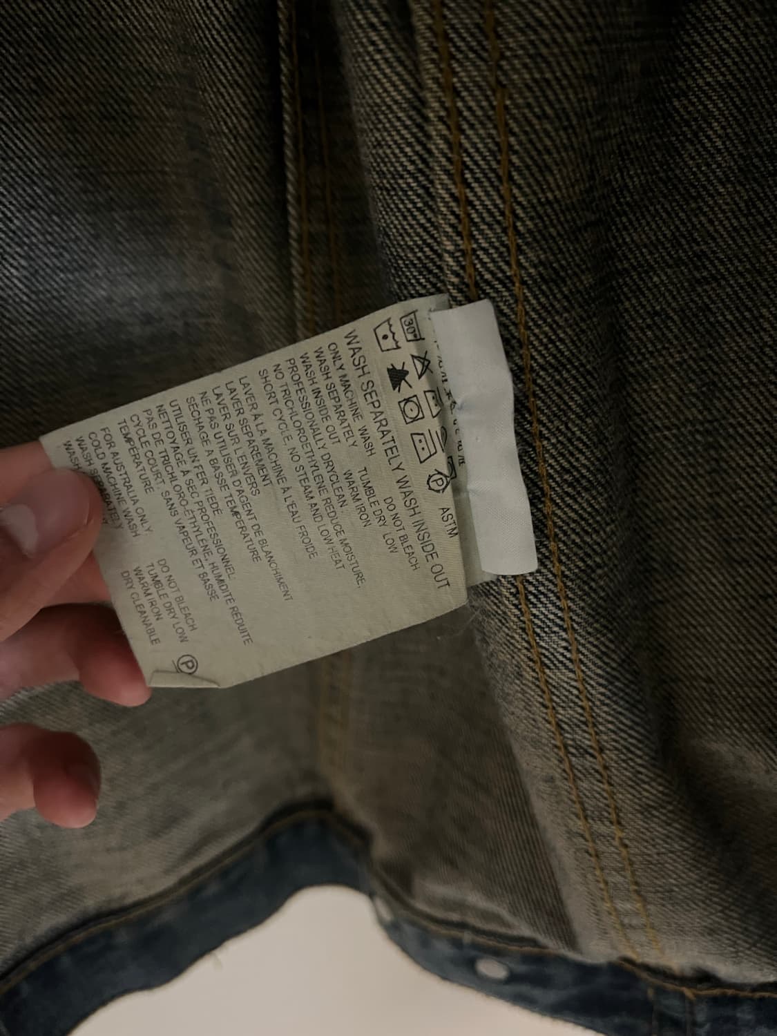 [52] Helmut Lang denim jaket 상품이미지8