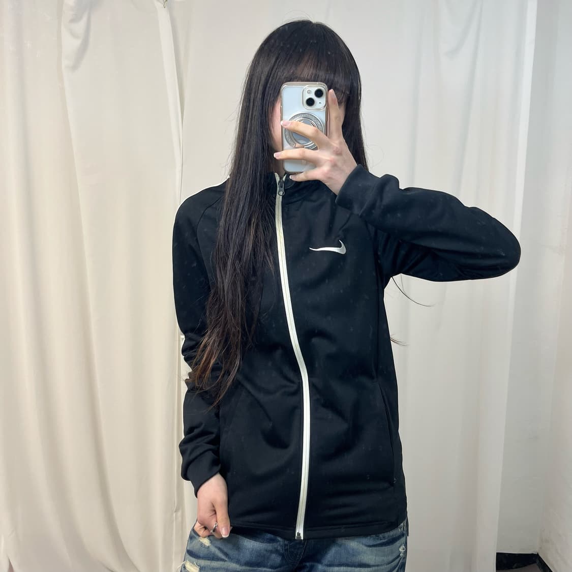 Nike Dri-FIT black jersey 상품이미지2