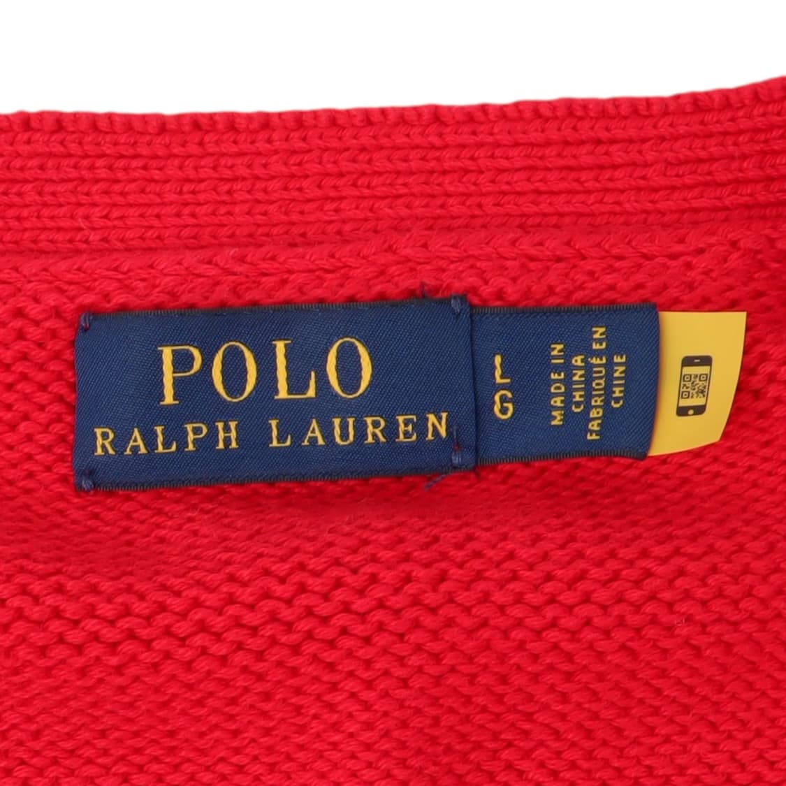 폴로 랄프로렌 신형 QR 니트 가디건 상품이미지8