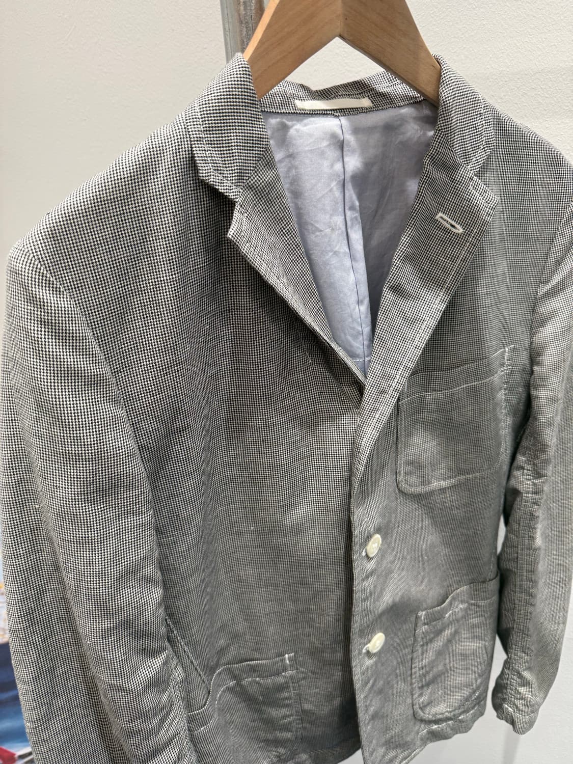 꼼데가르송 옴므 하운드체크 자켓 AD2011 상품이미지3