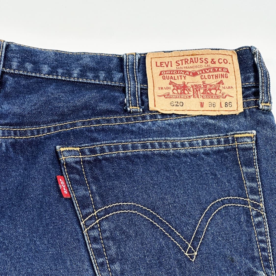 리바이스 620 오리지널 데님 팬츠 (36인치) 상품이미지5