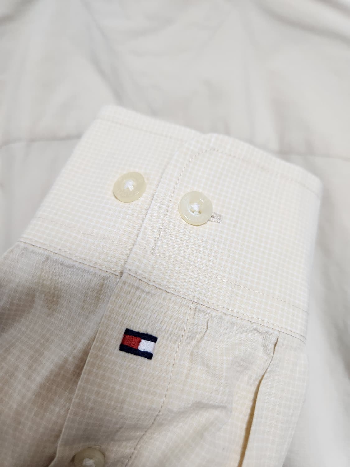 타미힐피거Tommy 체크 셔츠 M - S158 상품이미지5