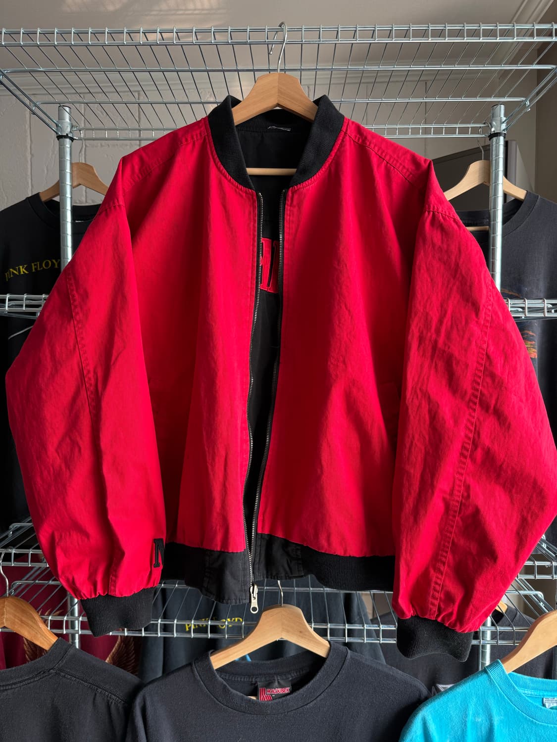 90s Marlboro 리버시블 블루종 상품이미지7