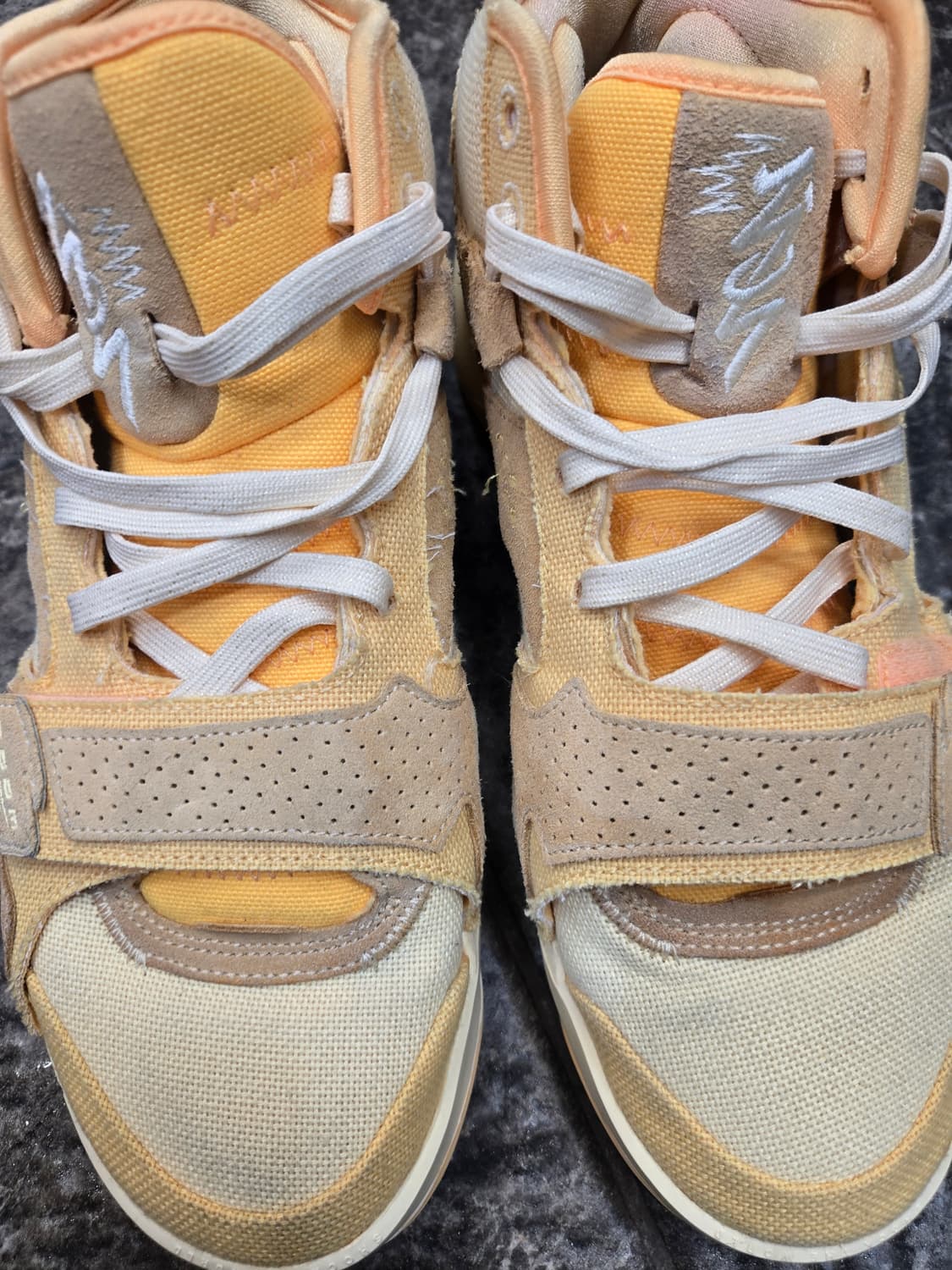 나이키 에어조던 옐로우 하이탑280 상품이미지2