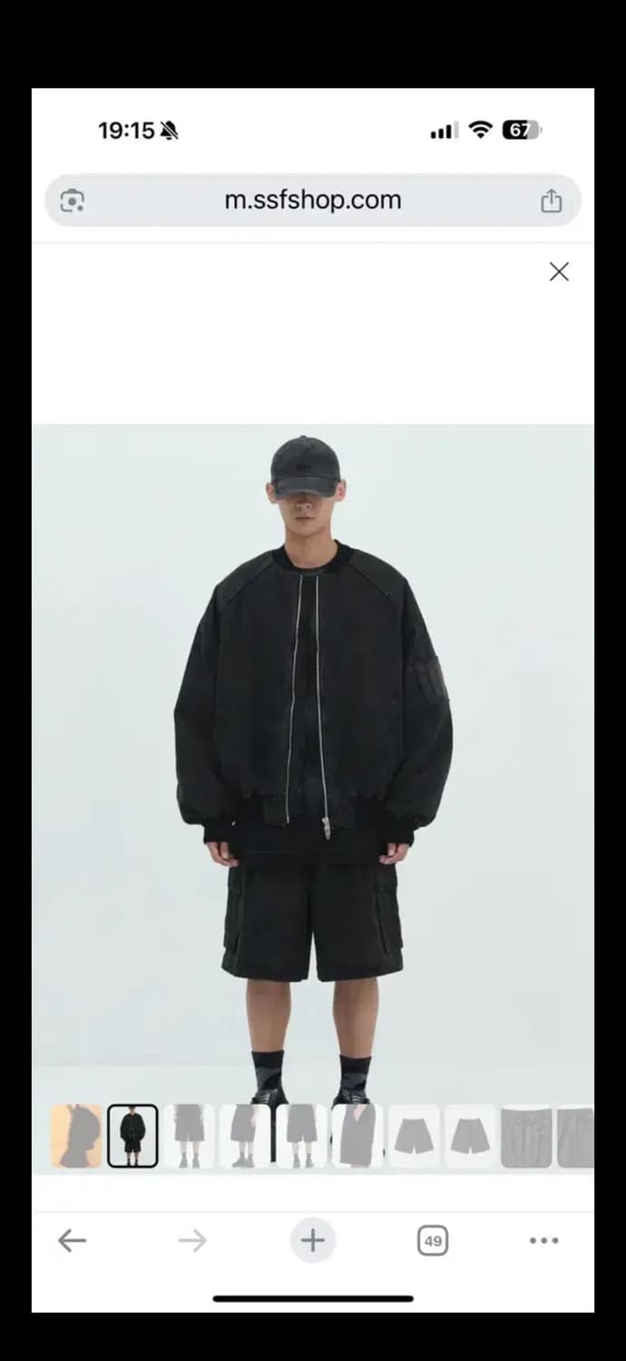 (25ss새상품)준지  149 카모 봄버 ma-1자켓 상품이미지5