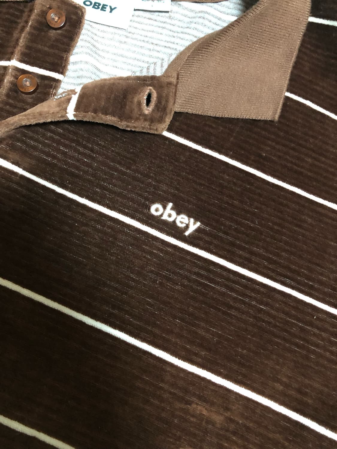obey 카라 티셔츠 상품이미지1
