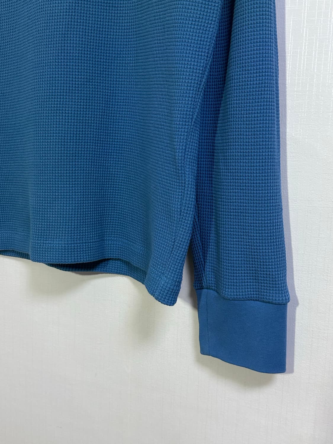 Theory 띠어리 코튼 니트 L / 100-105 / 블루 상품이미지4