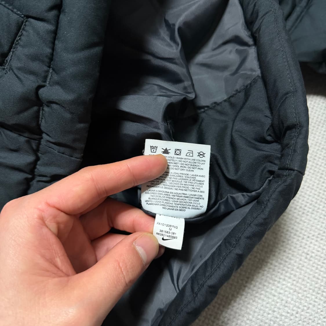 나이키 푸퍼 다운 패딩 자켓 상품이미지4