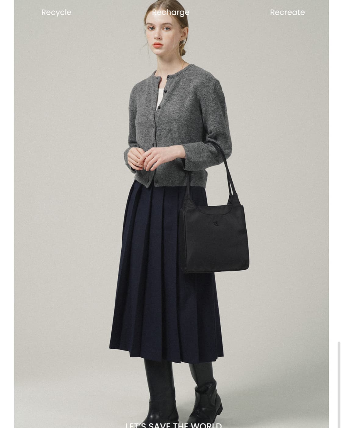 [새상품] 쓰리마인즈 TRM 나일론 숄더백 / 아이패드가방 상품이미지4