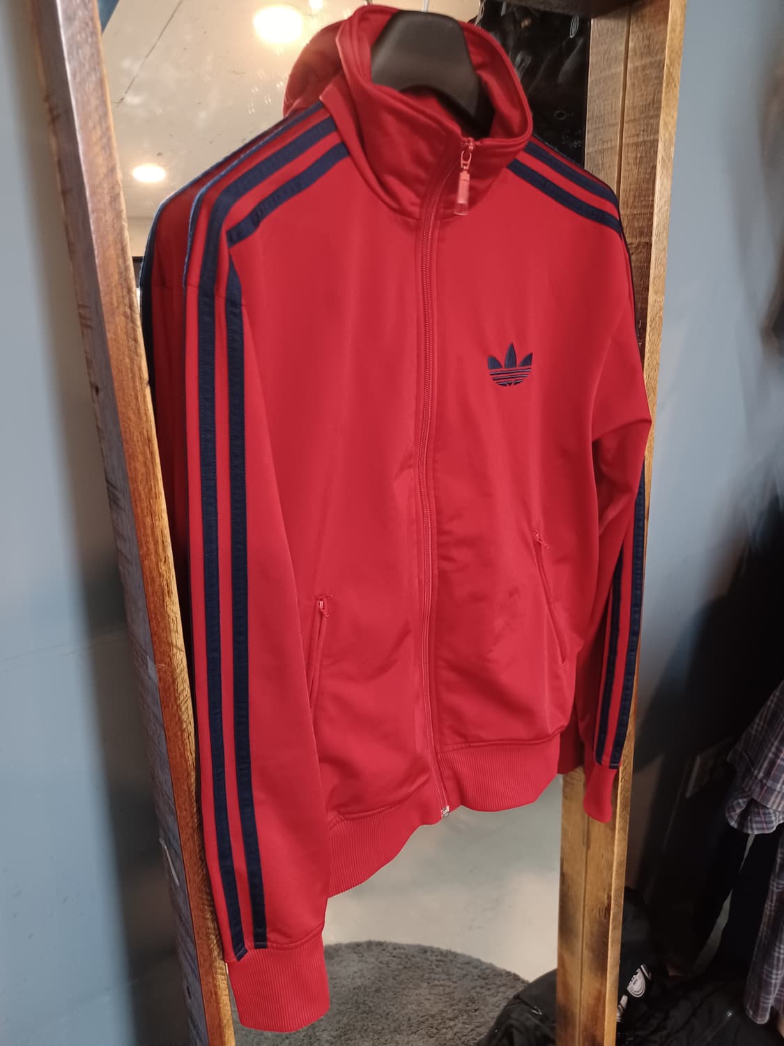 아디다스 파이어버드 트랙탑 져지 빨네이비 95 상품이미지8