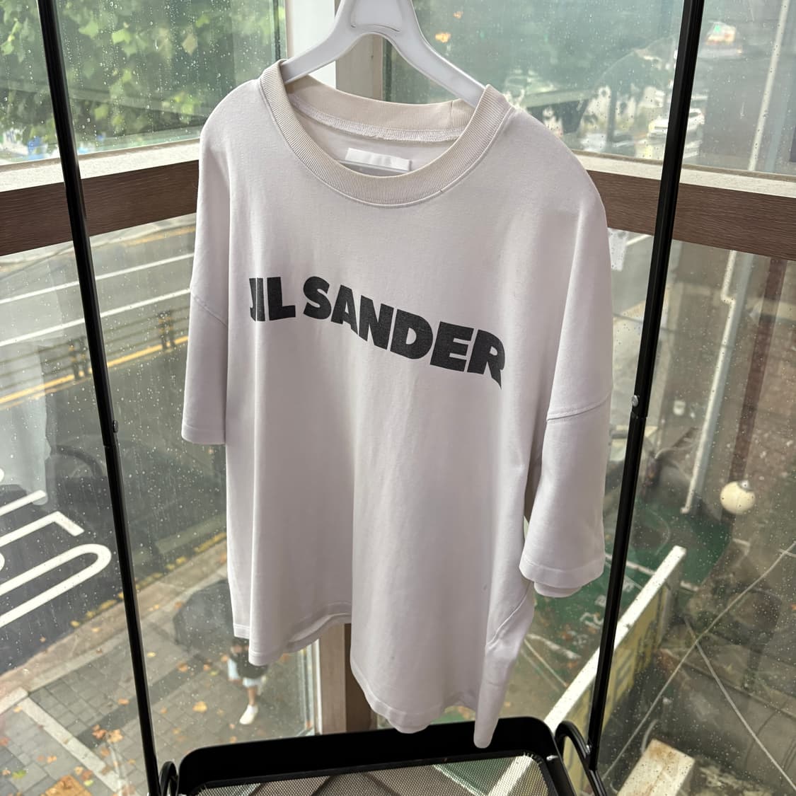 질샌더 로고 반팔티 화이트 xs(m) 상품이미지1