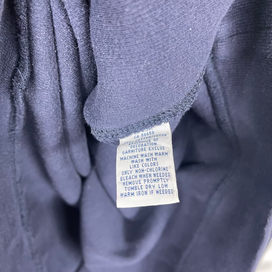 [폴로] 랄프로렌 네이비 숄카라 맨투맨 (L) 상품이미지5