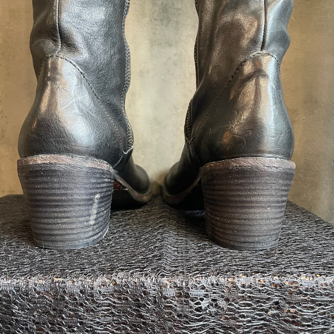 피오렌티니 베이커 레이스업 니 하이 부츠 상품이미지7