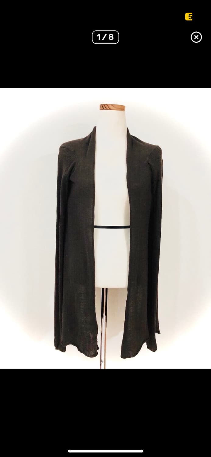 릭오웬스 가디건 S 상품이미지1