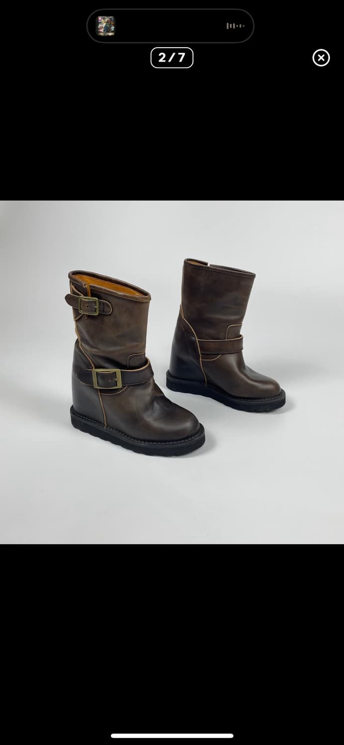 미하라 야스히로 인힐 엔지니어부츠 상품이미지2