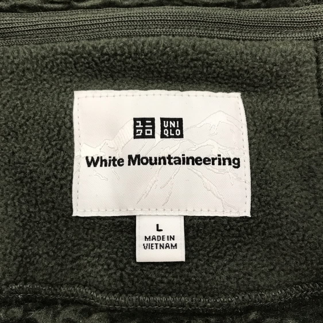 유니클로 x 화이트마운티니어링 후드플리스자켓 [L] 상품이미지5