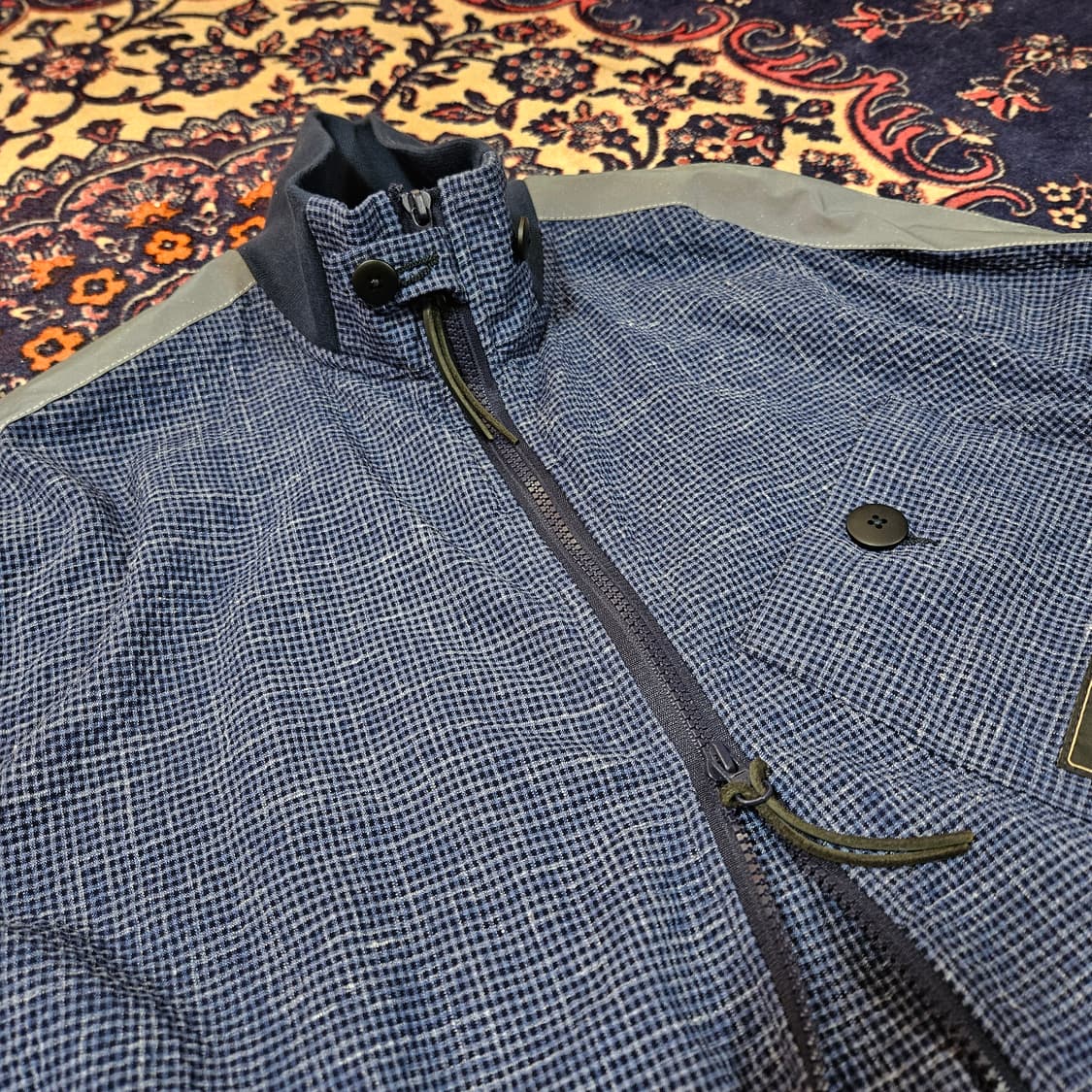 라니피치오 F.lli 세루티 in Italy 패블릭 하이넥 봄버자켓 상품이미지3