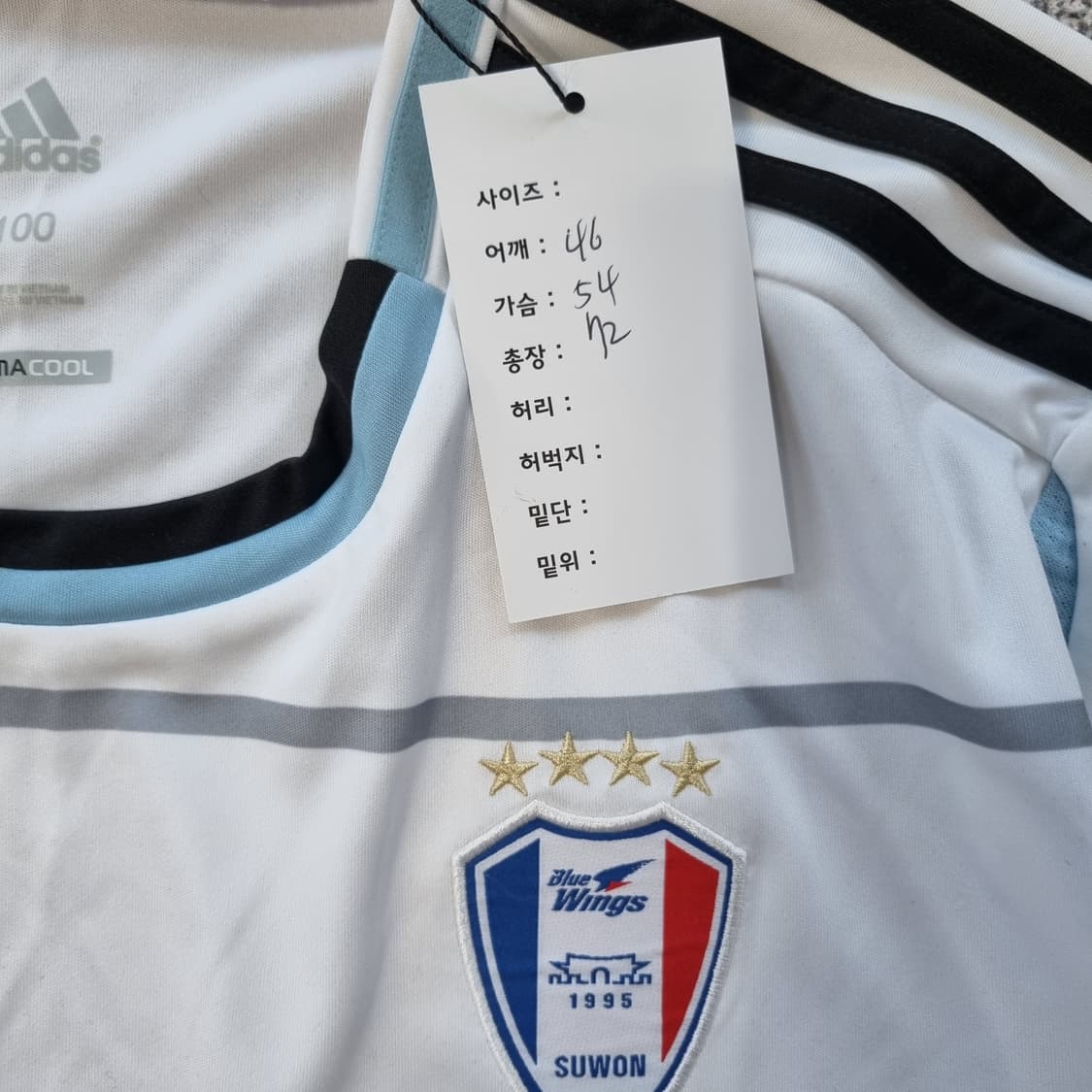 아디다스 수원 삼성 블루윙즈 유니폼 져지 상품이미지6