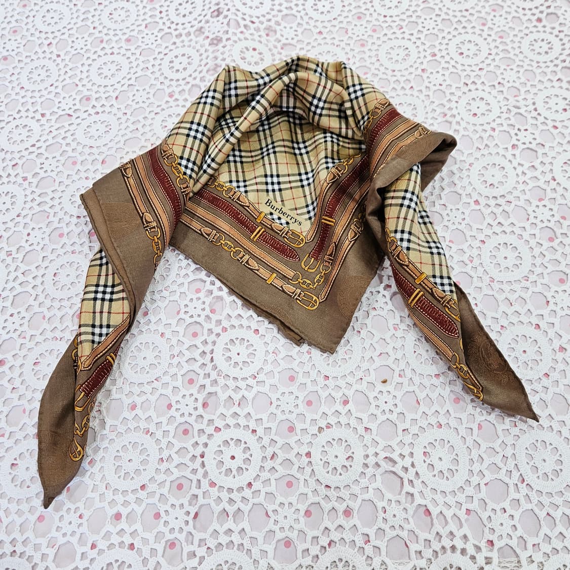버버리(Burberrys) 빈티지 스카프 상품이미지6
