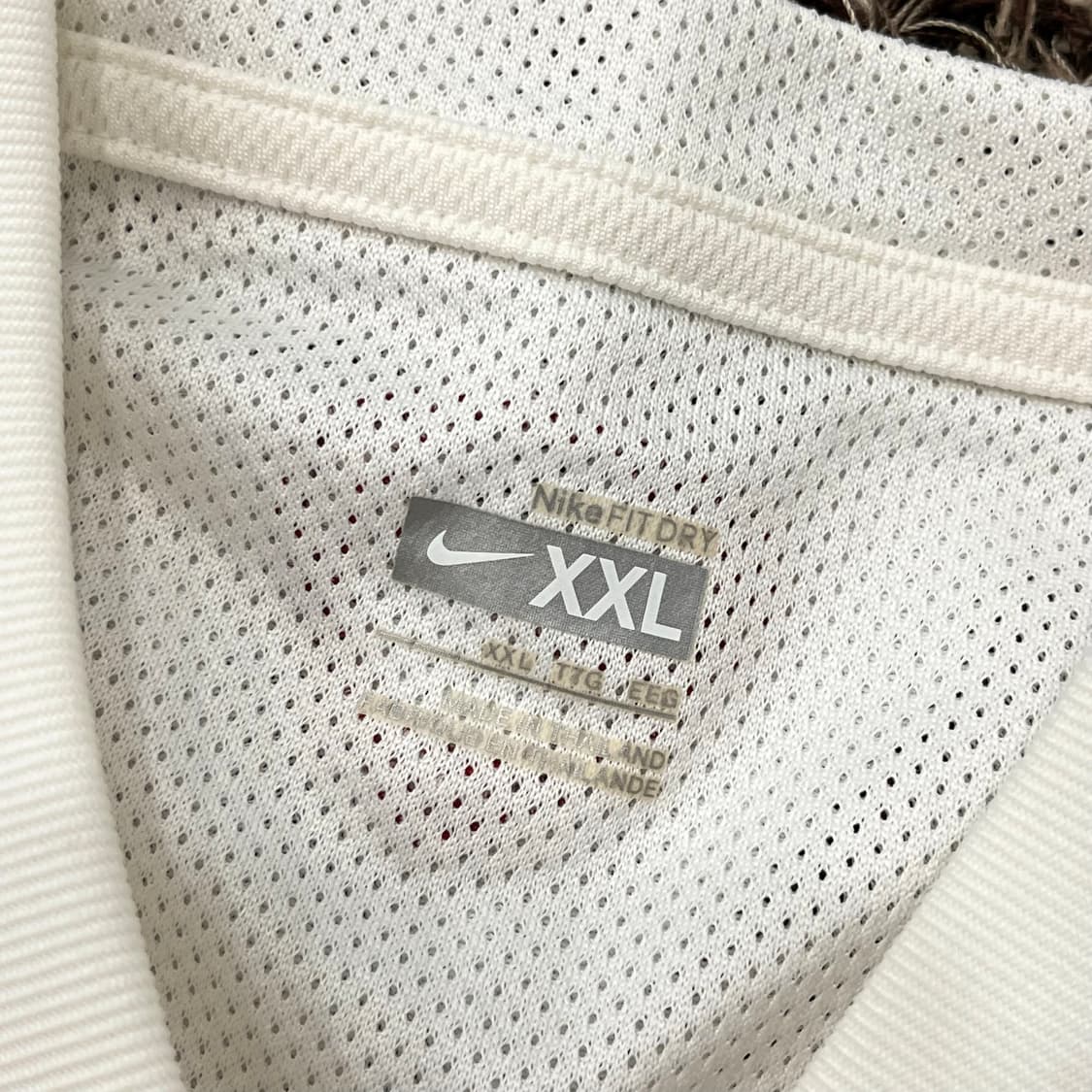 XXL 나이키 스우시 레드 라인 반팔 티셔츠 상품이미지5