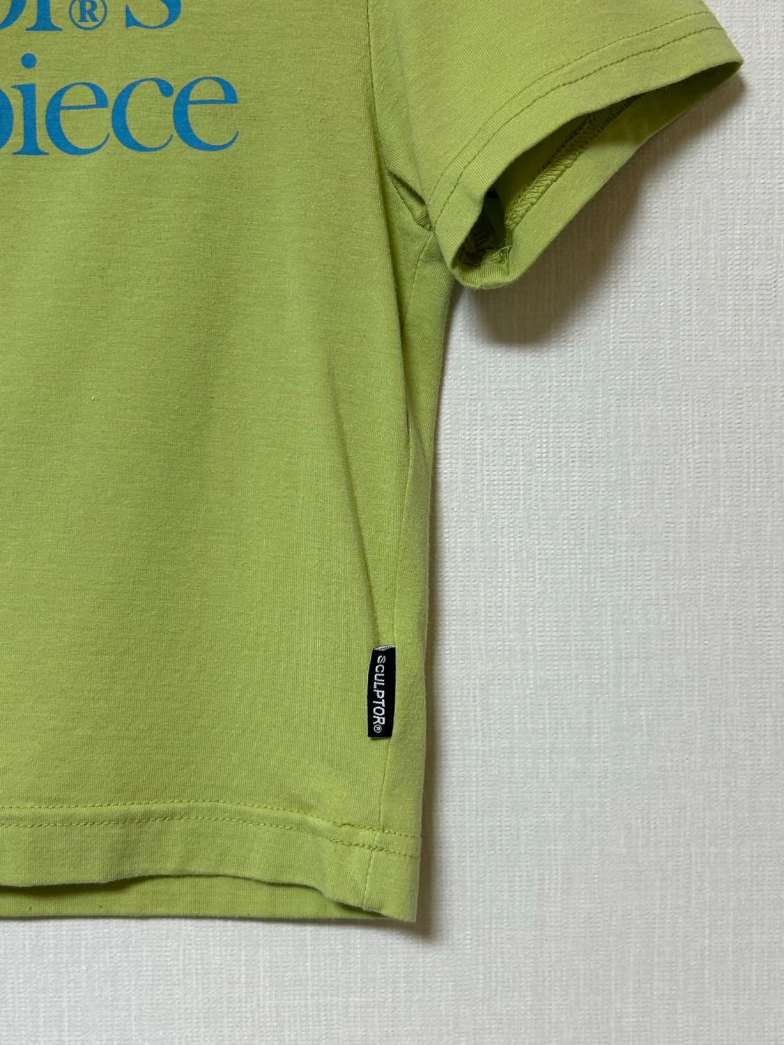 스컬프터 크롭 반팔티 상품이미지5