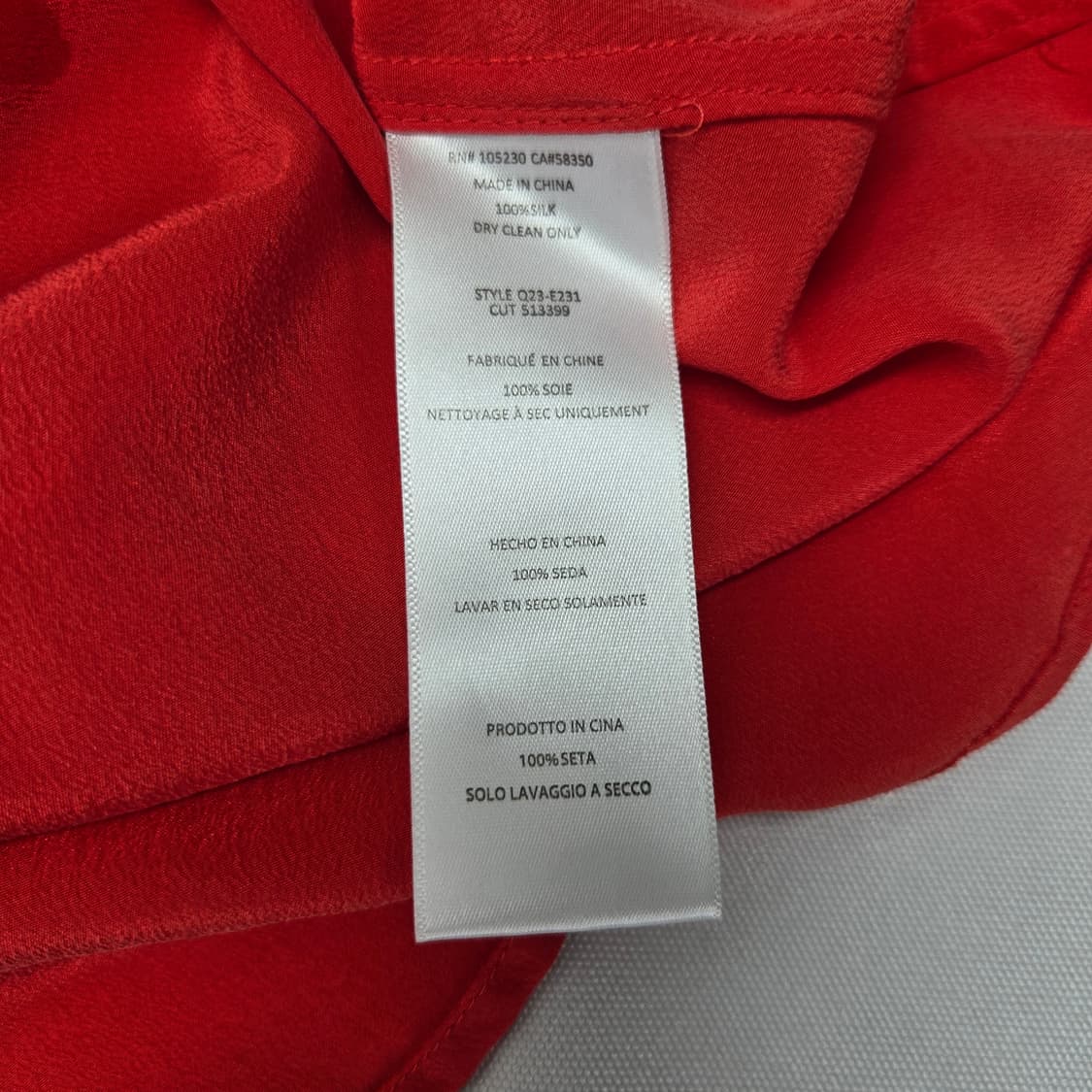 0108.이큅먼트  포켓 긴팔 슬림실크 100%셔츠XS 상품이미지10