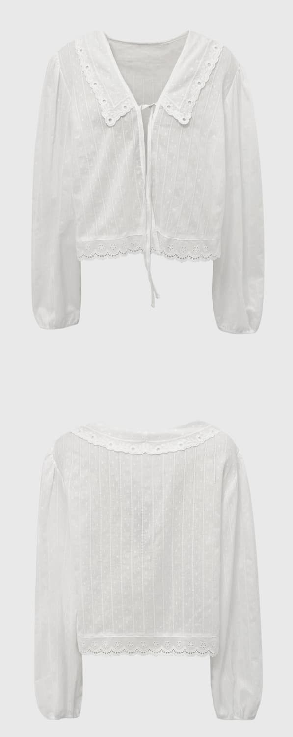 메이비베이비 dearest Acacia (bl) 블라우스 상품이미지4