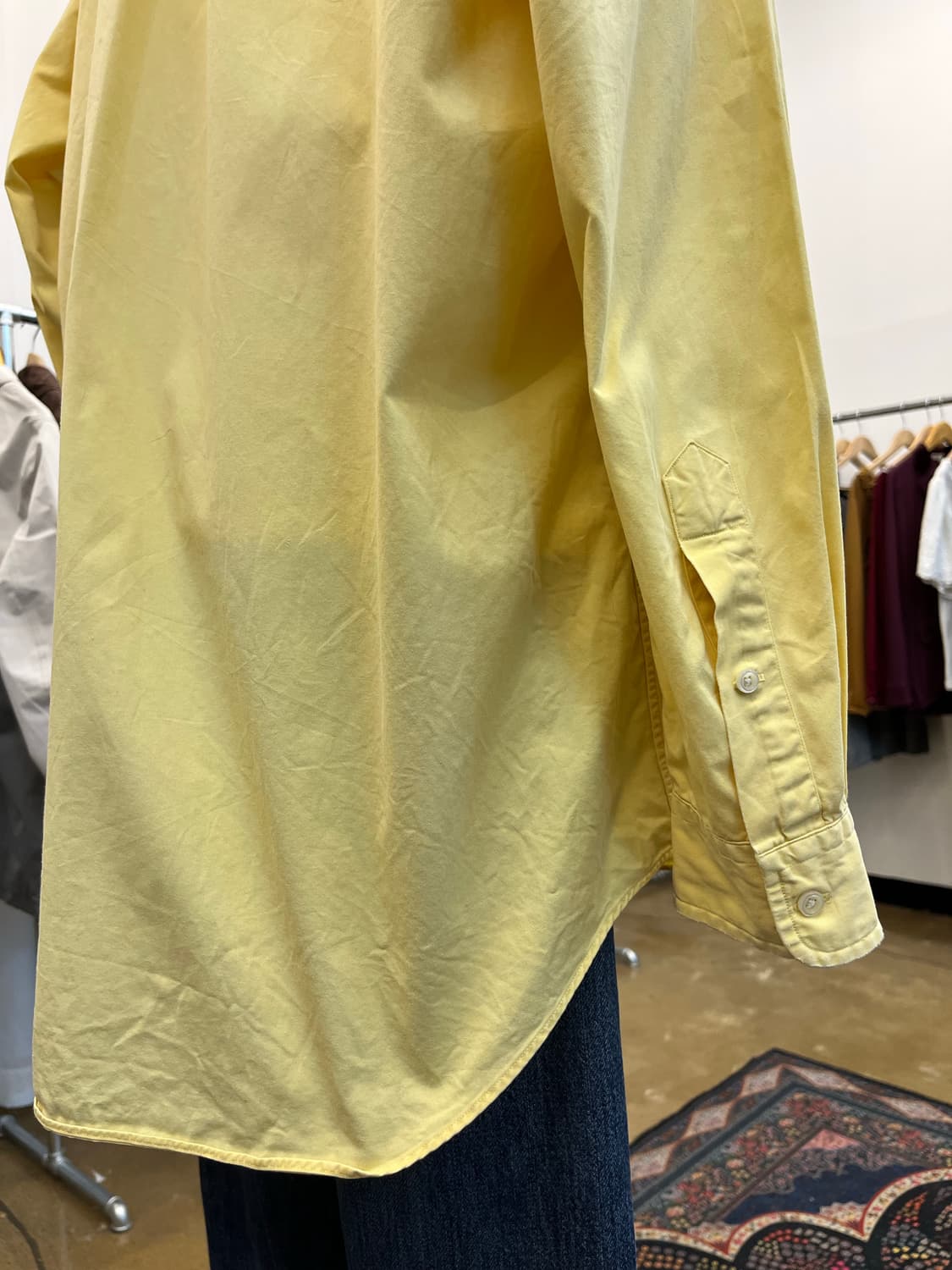 폴로 랄프 로렌 블레이크 셔츠 옐로우 상품이미지6