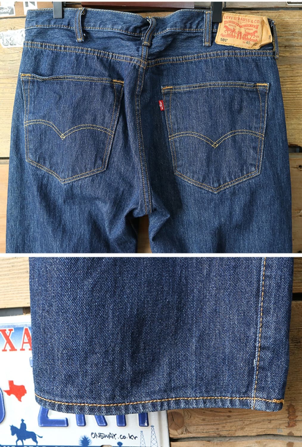 
LEVIS 리바이스 501 진청 데님
실측 36사이즈  상품이미지5